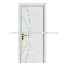 Popular Design Apartment White Melamine MDF door